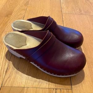 Sandgrens Tokyo Cognac Clogs